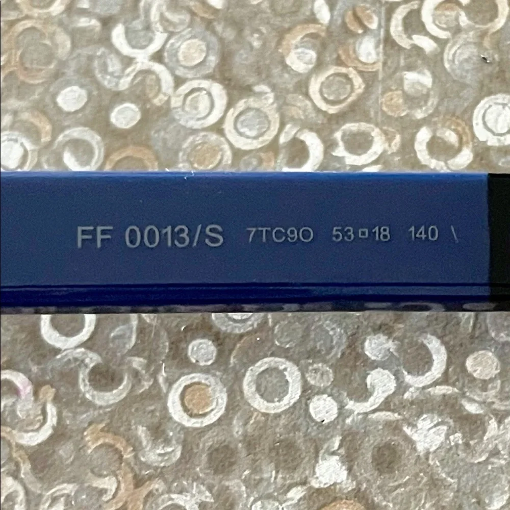 Fendi FF013/S Orange Transparent Sunglasses